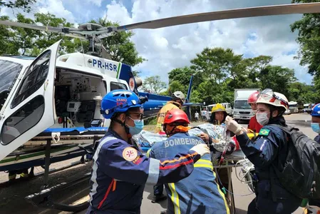 Com mais de cinco mil atendimentos, Base Aeromédica em Maringá celebra oito anos de atuação