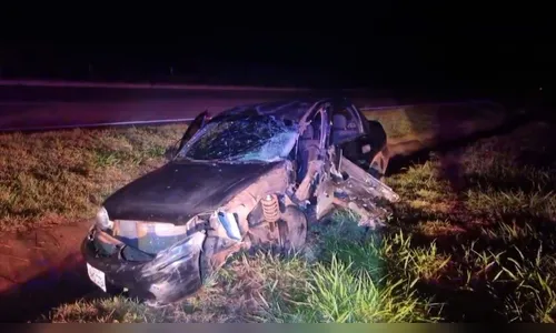 Homem de 62 anos morre após gravíssimo acidente na BR-163 no PR