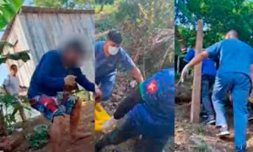 Vídeo mostra homem sendo atacado e morto enquanto era socorrido