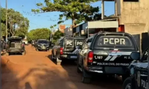 Pai, mãe e filhos são presos por tráfico, extorsão e sequestro no PR