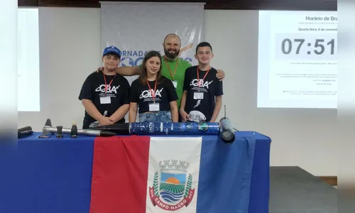 Alunos do Paraná vencem competição de foguetes
