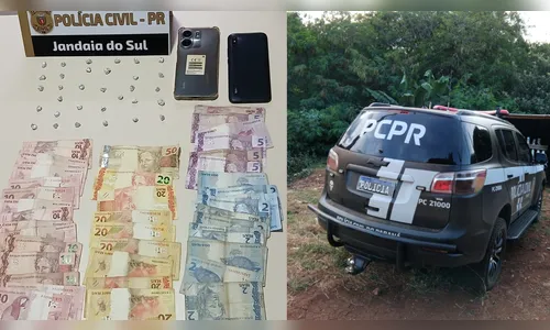 Dois são presos em operação contra o tráfico em Jandaia do Sul