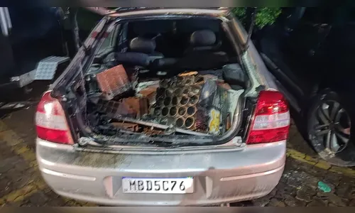 Carro que explodiu perto do STF tinha placas de Santa Catarina