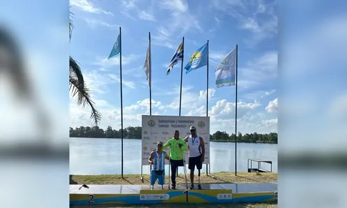 Giovane Vieira é ouro no Pan-Americano de Paracanoagem