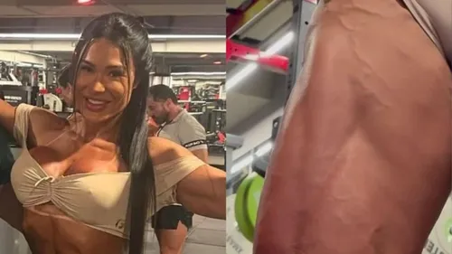 Gracyanne Barbosa choca ao exibir shape sarado