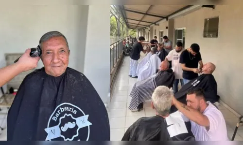 Idosos do Lar São Vicente de Paulo vivem dia de beleza em Apucarana