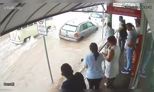 Região da UPA de Apucarana volta a alagar; assista o vídeo