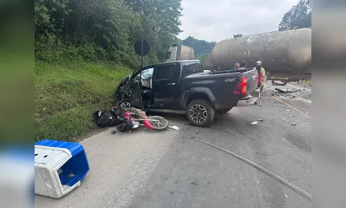 Motorista sem CNH causa acidente no Paraná