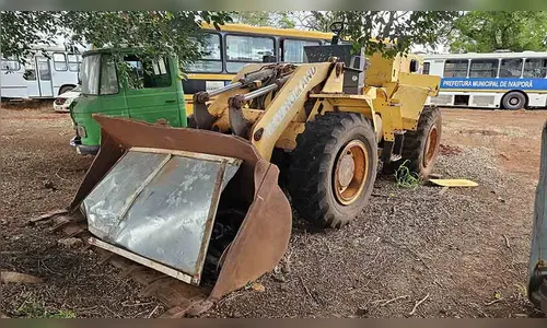 Leilão de veículos e maquinários da Prefeitura de Ivaiporã é no dia 10