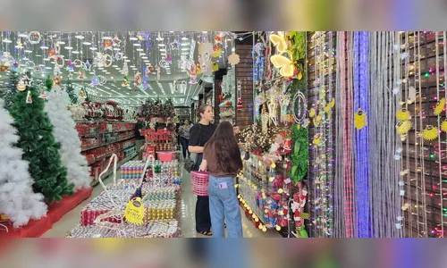 Lojas do comércio de Apucarana iniciam preparativos para o Natal