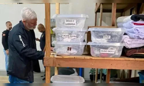 Dior e Louis Vuitton: operação apreende roupas de luxo falsificadas