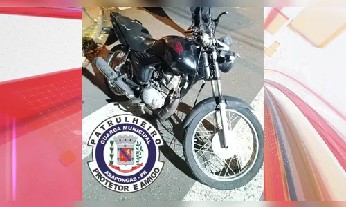 Guarda Municipal apreende moto com mais de R$ 14 mil em débitos