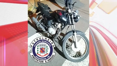 Moto foi recolhida pela GM de Arapongas