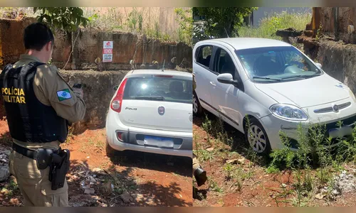 Idosa passa mal e bate carro contra muro em Apucarana