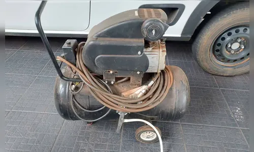 PCPR recupera compressor furtado e prende suspeito por receptação