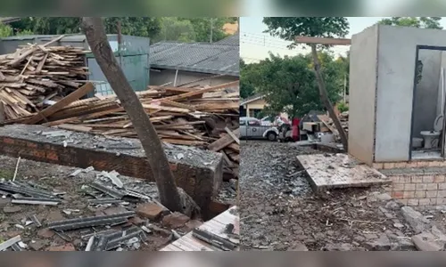 Vereador tem casa destruída na machadada durante madrugada no PR