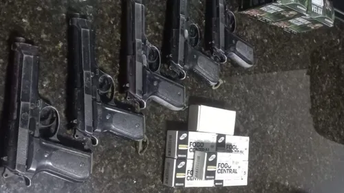 Operação prende suspeito e recupera pistolas extraviadas do Exército