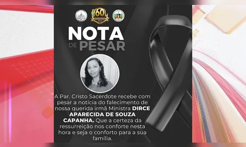 Ministra de paróquia morre de pneumonia bacteriana em Apucarana