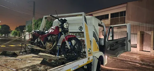 Polícia Militar (PM) constatou que a motocicleta envolvida no acidente possuía registro de furto.