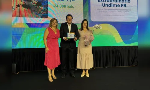 Apucarana é premiada pela Undime pelos melhores resultados na Educação