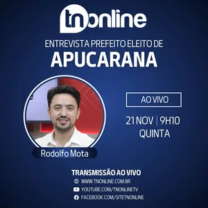 Veja entrevista com o prefeito eleito de Apucarana Rodolfo Mota