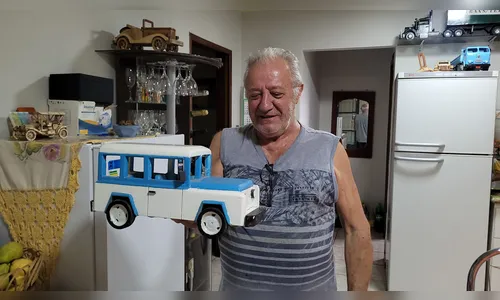 Artesão apucaranense faz miniaturas de carros e cria ferramentas