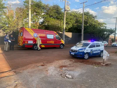 Siate dos Bombeiros foram ao local e atenderam a vítima