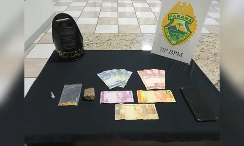 Traficante é preso pela Rotam no Núcleo da Fraternidade em Apucarana
