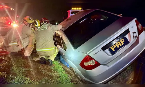 Homem tenta pular de carro em movimento com 325 kg de maconha no PR