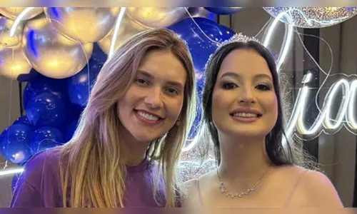 Virginia rebate comentário ao ir com roupa simples em festa de 15 anos