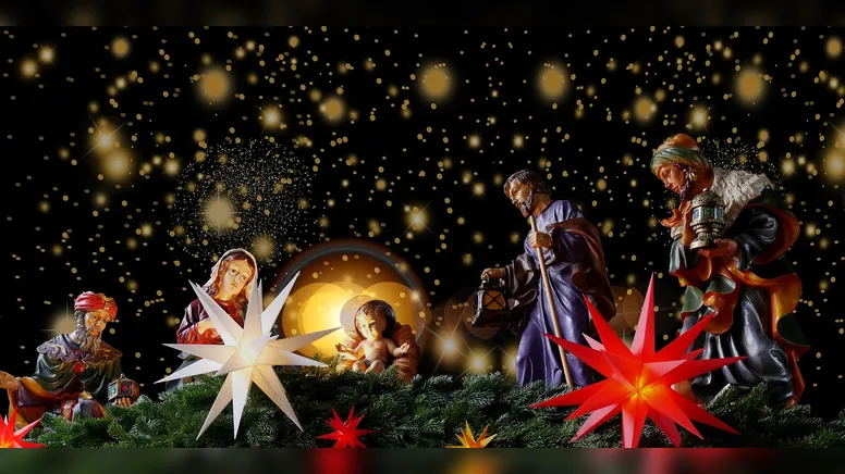 A origem do Natal celebra o nascimento de Jesus Cristo, figura central do cristianismo