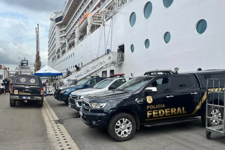 A ação ocorreu no Porto do Rio de Janeiro.