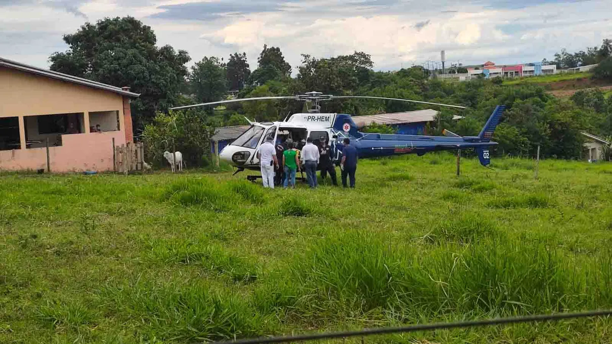 A criança seria transferida para um hospital de Ivaiporã