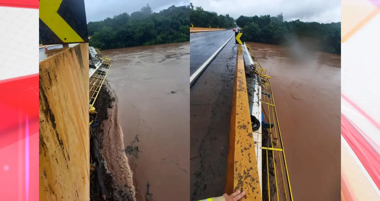 A ponte deve ser interditada, segundo as autoridades