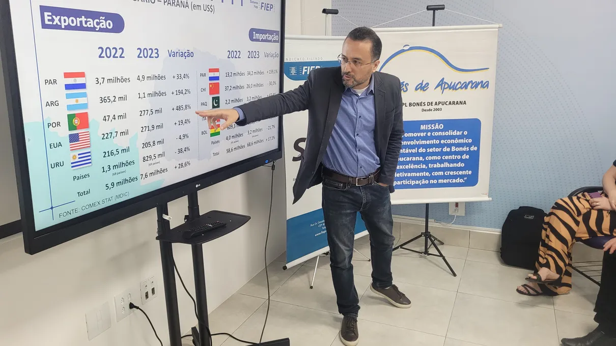 Dados econômicos de 2024 do setor da confecção do Paraná indicam crescimento da indústria têxtil em Apucarana