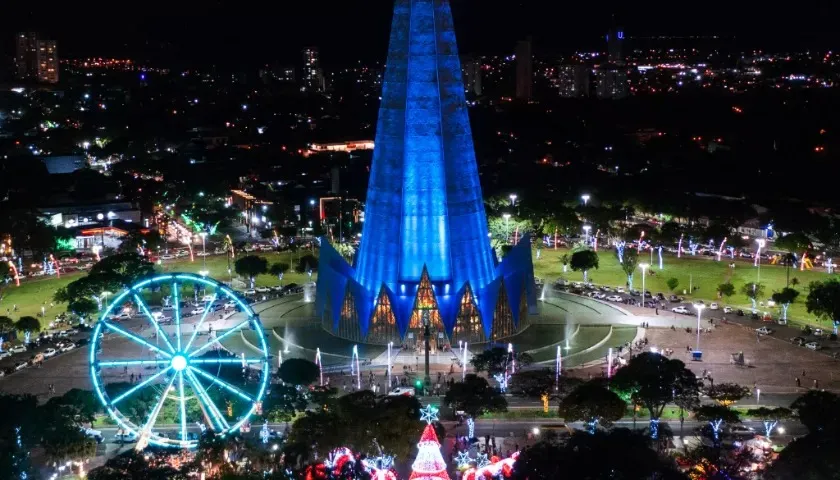 Decoração natalina será no Parque do Japão