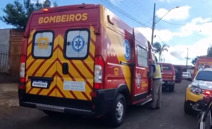 Equipes de socorro e segurança foram ao local