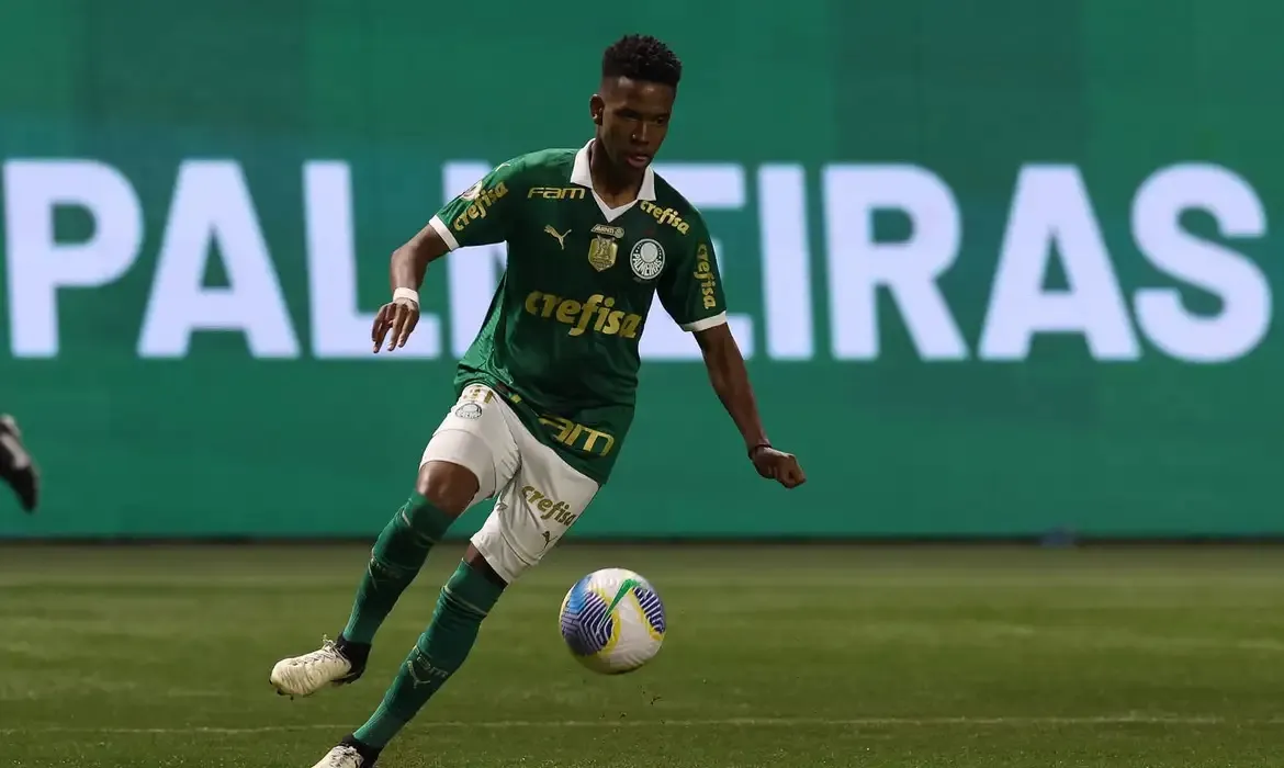 Estevão, jogador do Palmeiras