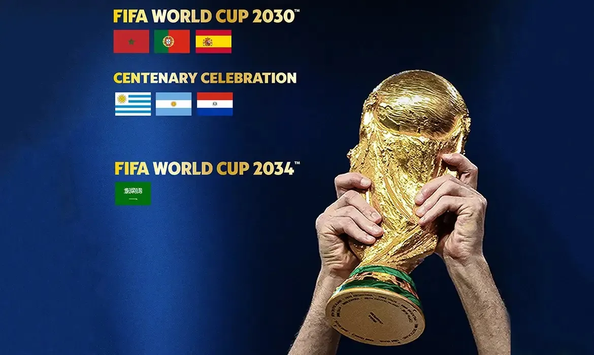 Fifa oficializou Arábia como sede do Mundial de 2034