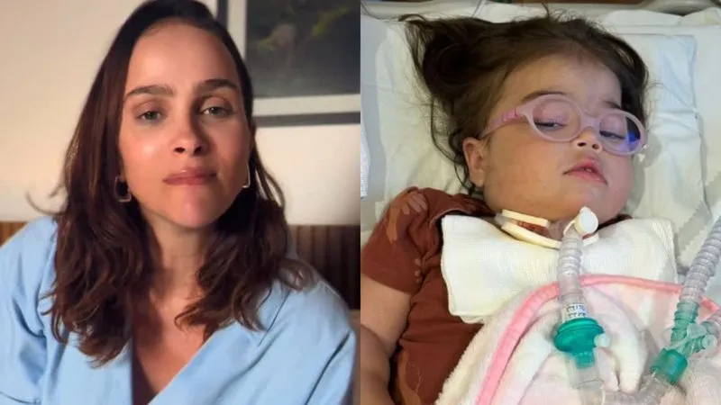 Leticia Cazarré atualiza quadro de saúde da filha na UTI: "Susto"