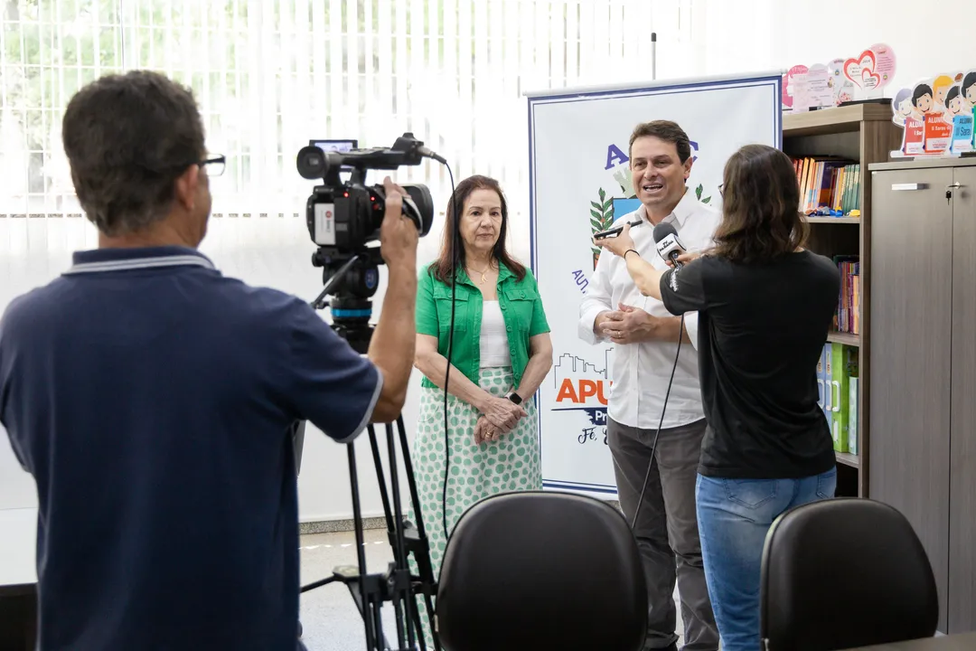 Marli Fernandes e Junior da Femac: balanço