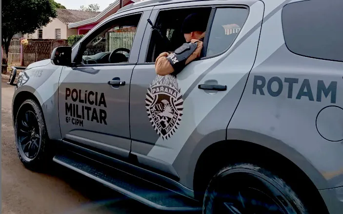 O suspeito foi preso no Jardim Nova Porã