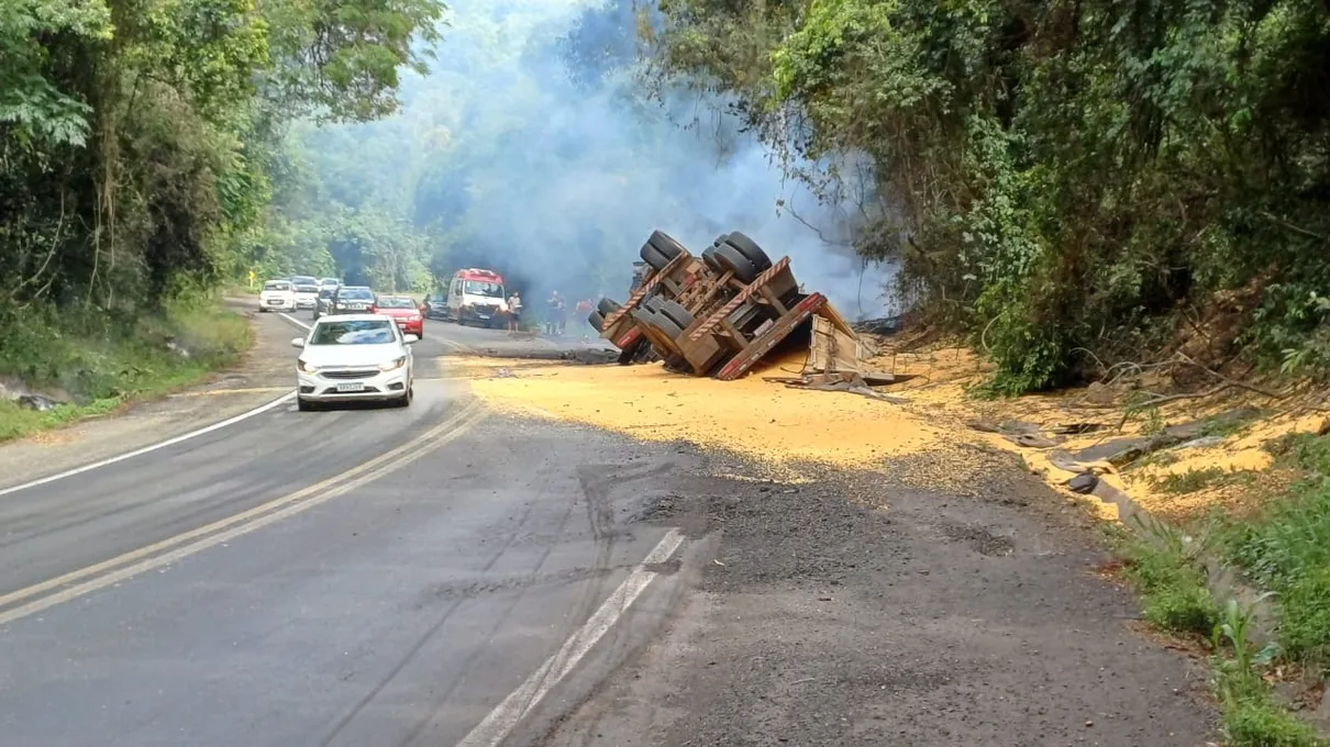 no km 123 da BR-153, em Ibaiti no Norte Pioneiro do Paraná