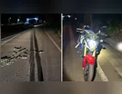 Acidente em Marilândia do Sul deixa motociclista ferido gravemente