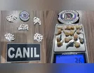 Esconderijo inusitado: GM encontra crack em pote de feijão congelado