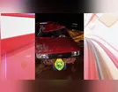 Jovem é hospitalizada após carro capotar na rodovia PR-272 em Faxinal