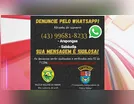 Polícia Militar de Arapongas lança serviço de denúncias via WhatsApp
