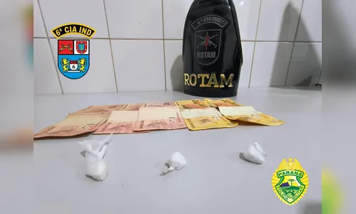 Rotam prende homem suspeito de tráfico de drogas em Ivaiporã