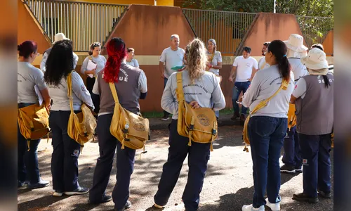 Arapongas faz ação de combate à dengue na região do Jardim Aeroporto