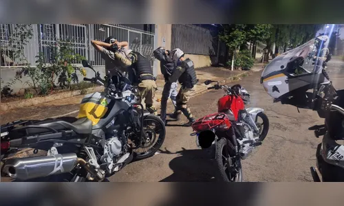 Adolescente é flagrado com moto no centro de Apucarana e PM faz alerta